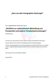 E-Book "Raus aus dem Paragraphen-Dschungel"