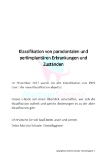 E-Book " Klassifikation leicht gemacht"